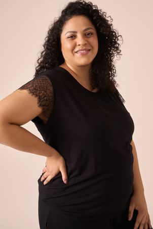 short doll renda nuit