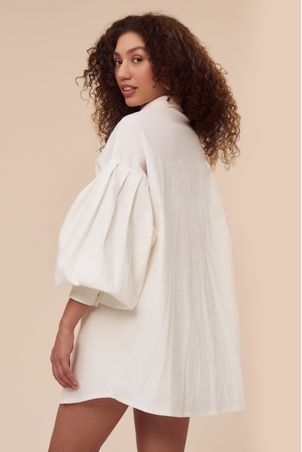 Camisa Conchas Off White