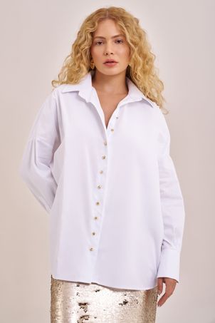 Camisa ciclos alfaiataria off white