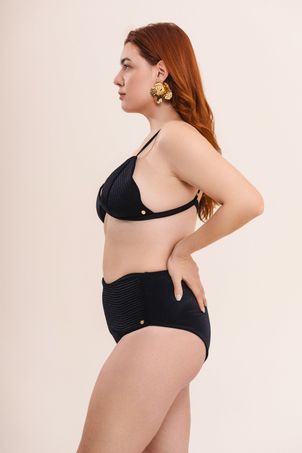 Calcinha Biquíni maxi maat preto