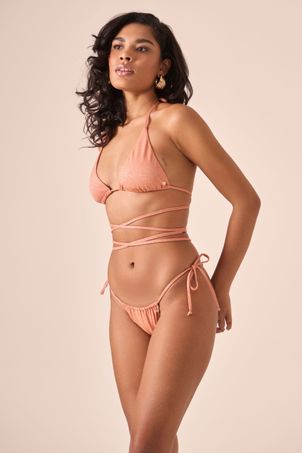 Calcinha de Biquíni Michele Papaya