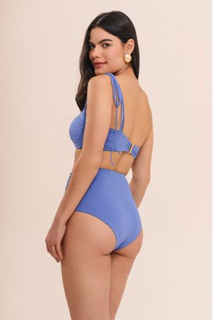 Calcinha biquini maxi hot pant bio artemis azul lazuli