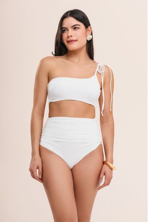 Calcinha biquini maxi hot pant bio artemis off white