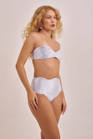 Calcinha biquini hot pant stella prata