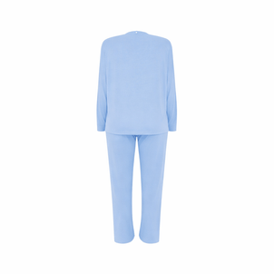 pijama longo sweet baby blue