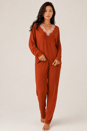 pijama longo sweet cinnamon