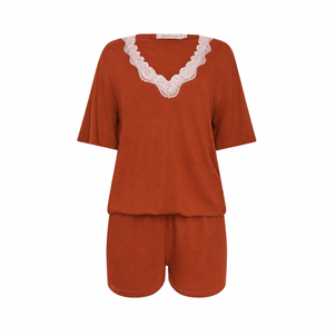 pijama curto sweet cinnamon