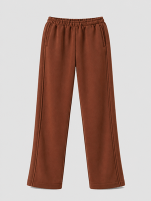 calça pantalona moletom linhas outono