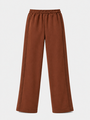 calça pantalona moletom linhas outono