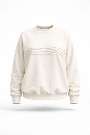 blusa moletom linhas off white