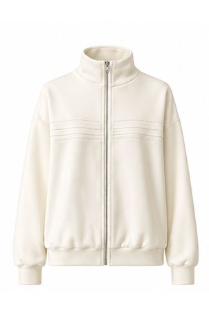 jaqueta moletom linhas off white