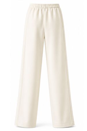 calça pantalona moletom linhas off white
