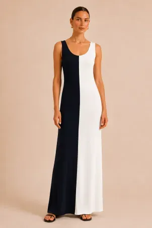 vestido monocrome