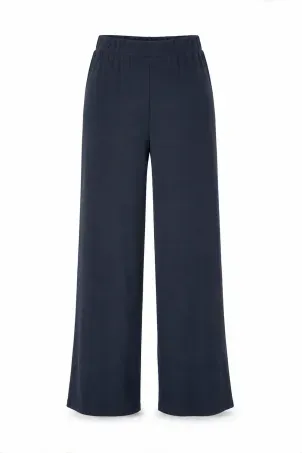 calça pantalona monocrome