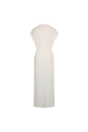 Saída Manga Curta Mykonos Rayon Off White