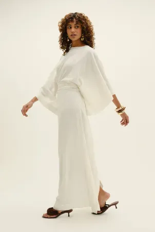 kaftan em viscolinho linen branco